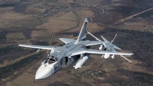 Su-24 có tốc độ tối đa 1.550 km/h, trần bay 11.000 mét và bán kính chiến đấu đạt 615 km khi thực hiện nhiệm vụ tấn công ở độ cao thấp.