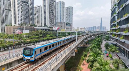 Tuyến Metro số 1 (Bến Thành-Suối Tiên) chính thức vận hành tại Thành phố Hồ Chí Minh, đánh một dấu mốc quan trọng trong hành trình hiện đại hóa giao thông công cộng tại khu vực kinh tế trọng điểm phía nam. (Ảnh: THẾ ANH)