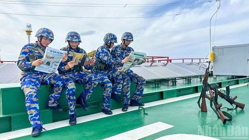 Hiện Tiểu đoàn DK1 quản lý, chốt giữ 15 Nhà giàn kiên cố trên thềm lục địa phía nam của Tổ quốc.