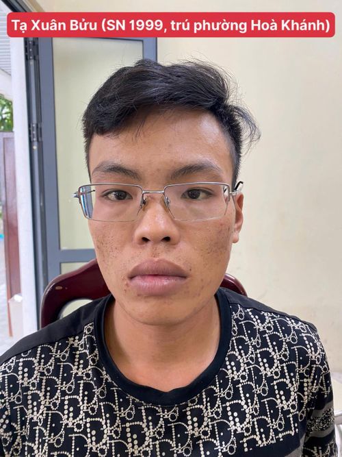 Đối tượng Tạ Xuân Bửu bị bắt giữ