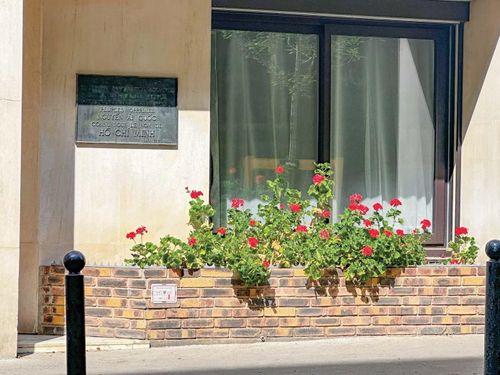 Mặt tiền ngôi nhà từng là địa chỉ số 9 ngõ Compoint.