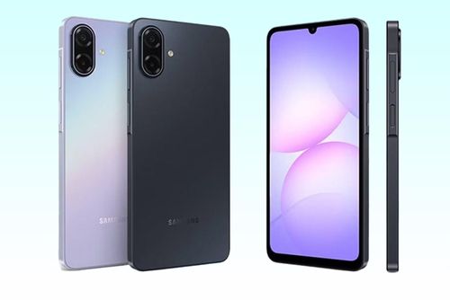 Galaxy A07 5G có thiết kế đơn giản, màn hình lớn và hướng đến nhóm người dùng phổ thông. Ảnh: Samsung.