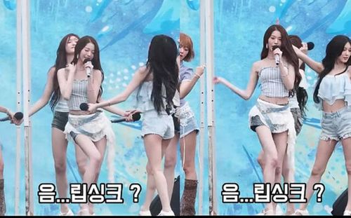 Video ghi lại sân khấu của IVE tại một sự kiện khiến Jang Won Young bị nghi hát nhép.