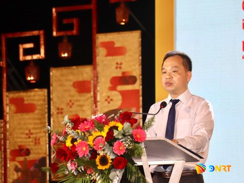 Giám đốc Trung tâm Bảo tồn di sản văn hóa thế giới Hội An Phạm Phú Ngọc phát biểu bế mạc sự kiện. Ảnh: QUỐC TUẤN