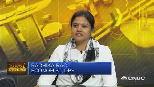 Bà Radhika Rao, chuyên gia kinh tế cấp cao tại Ngân hàng DBS. Ảnh: CNBC