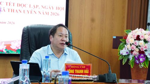 Đồng chí Tống Thanh Hải - Phó Chủ tịch Thường trực UBND tỉnh, Trưởng Ban Tổ chức Tết Độc lập năm 2026 phát biểu kết luận hội nghị.