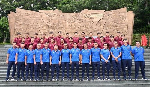 U20 Việt Nam nằm cùng bảng C với U20 Iran, U20 CHDCND Triều Tiên và U20 Palestine. (Ảnh: VFF)