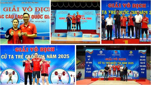 HLV Nguyễn Cao Hùng đồng hành cùng Hà Thị Xiến trên hành trình tập luyện, thi đấu và chinh phục các giải đấu.