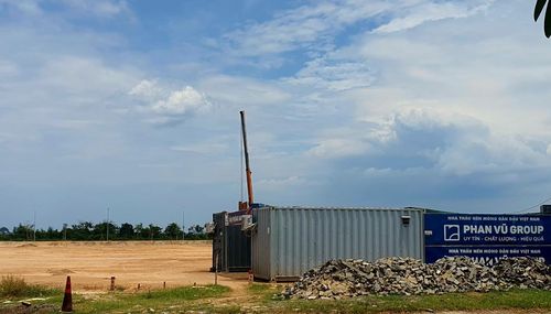 Lãnh đạo TP. Đà Nẵng cũng chỉ đạo không để thiếu nguồn cung vật liệu xây dựng (Ảnh: C.Thái)