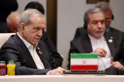 Tổng thống Iran Masoud Pezeshkian. Ảnh: Reuters