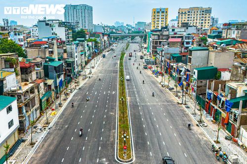 Với mặt cắt ngang 50m, tuyến đường tạo thêm không gian lưu thông trên trục vành đai 1, đồng thời tăng khả năng kết nối giữa các khu vực trong nội đô Hà Nội.