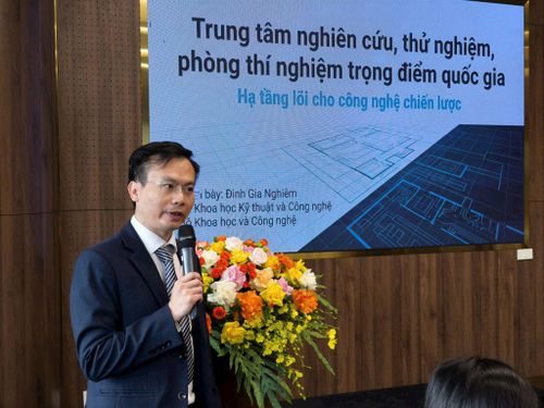 Ông Đinh Gia Nghiêm, Vụ Khoa học Kỹ thuật và Công nghệ, Bộ Khoa học và Công nghệ. Ảnh: PV