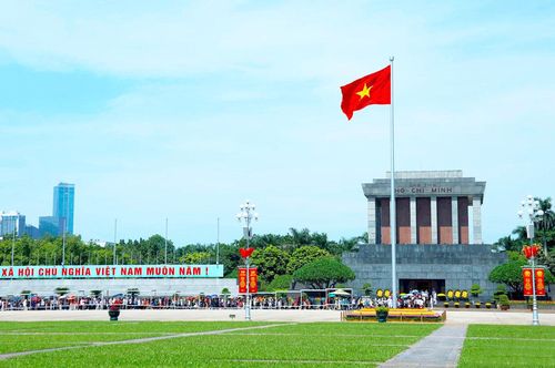 Quảng trường Ba Đình lịch sử hôm nay. Ảnh: Viết Thành