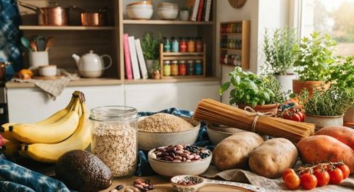 Ưu tiên các loại tinh bột giàu chất xơ cung cấp nhiều vitamin và khoáng chất, cùng với các thực phẩm không chứa tinh bột trong chế độ ăn uống lành mạnh.