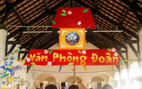  Gian hàng Văn phòng Đoàn ở Lễ hội Văn hoá dân gian. 