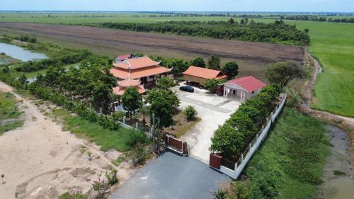 Đền tưởng niệm Trung đoàn 88 (xã Vĩnh Châu, tỉnh Tây Ninh). Ảnh: Đ.Xá.
