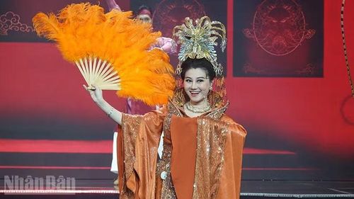 Nghệ sĩ Nhân dân Quế Trân. (Ảnh: Linh Bảo)