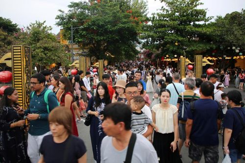 Hội An là điểm đến được đông đảo du khách tham quan trong kỳ nghỉ lễ.