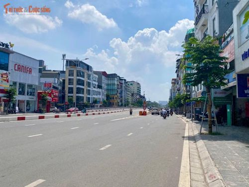 Ghi nhận vào khoảng 13h khu vực đường Kim Đồng.