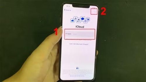  Đăng nhập tài khoản Apple ID và chọn Tiếp tục. 