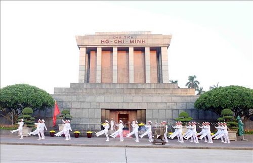 Công trình Lăng Chủ tịch Hồ Chí Minh sẽ được tiến hành tu bổ định kỳ từ ngày 4/9/2026 - 2/11/2026. Ảnh: Phạm Kiên/TTXVN