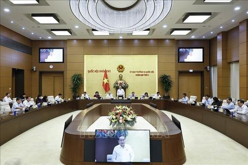 Chủ tịch Quốc hội Trần Thanh Mẫn phát biểu khai mạc Phiên họp. Ảnh: Doãn Tấn/TTXVN