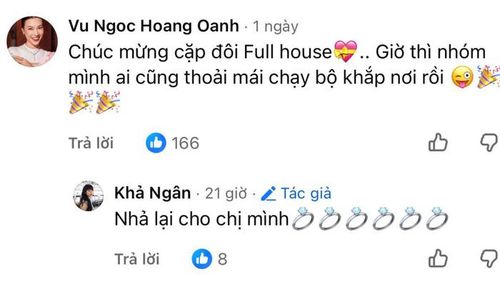 Khả Ngân 'nhả vía' cho Hoàng Oanh.