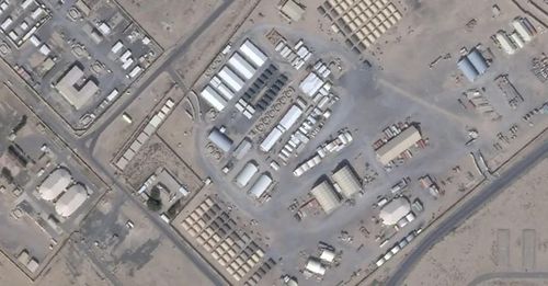 Căn cứ quân sự của Mỹ ở Kuwait. Ảnh: IRIB.