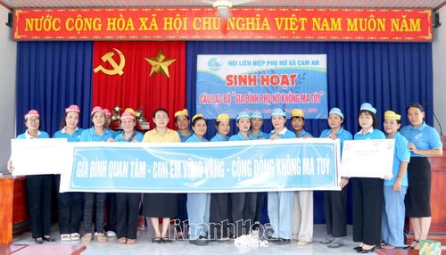 Đa dạng hình thức tuyên truyền giúp phụ nữ dễ tiếp cận các thông tin về phòng, chống ma túy.