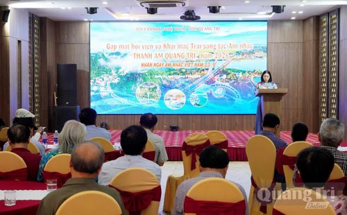 Quang cảnh buổi giao lưu, gặp gỡ - Ảnh: Nh.V