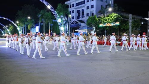 Chương trình biểu diễn của Đoàn Quân nhạc CAND.