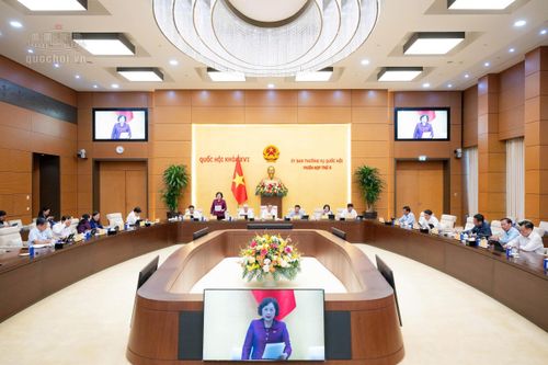 Quang cảnh Phiên họp. Ảnh: VPQH