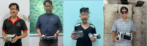 Các trường hợp vi phạm an toàn bay bị Công an xã Vĩnh Lộc lập hồ sơ, xử phạt hành chính