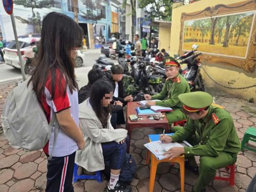 Nhiều em học sinh đã bị xử lý, nhắc nhở