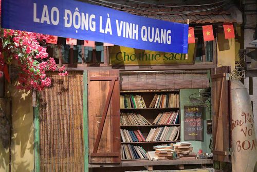 Tiệm sách cũ.