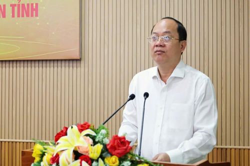 Bí thư Tỉnh ủy Cà Mau Nguyễn Hồ Hải phát biểu chỉ đạo tại hội nghị