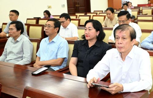 Các đại biểu dự hội nghị. Ảnh: VIỆT DŨNG