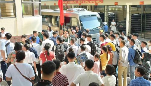 Không khí nhập học tại Học viện Kỹ thuật Quân sự.