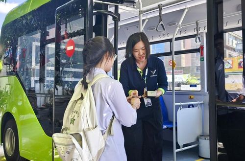  50 xe buýt đã được bố trí, sẵn sàng đưa đón học sinh trên các tuyến, bảo đảm hành trình đến trường an toàn, thuận tiện.