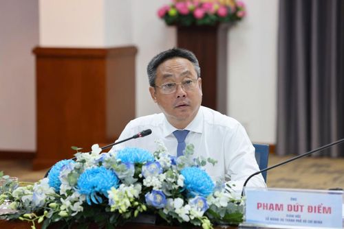 Ông Phạm Dứt Điểm, Giám đốc Sở Ngoại vụ TP Hồ Chí Minh cung cấp thông tin về chương trình Đối thoại Hữu nghị TP Hồ Chí Minh năm 2026 vào sáng ngày 4/9.