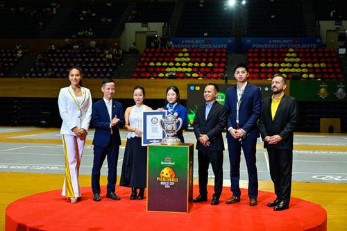Heineken Pickleball World Cup 2026 tạo dấu ấn với 2 kỷ lục Guinness thế giới. Ảnh: BTC