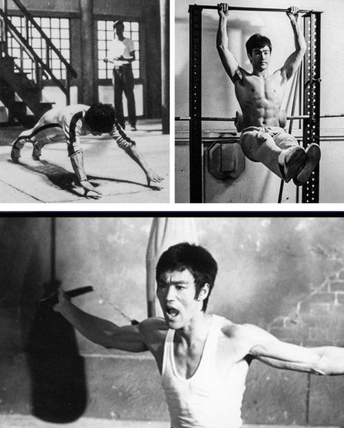 Lý Tiểu Long thời trẻ tại Hồng Kông, khi ông vừa theo học vừa tích cực rèn luyện võ thuật, đặt nền móng cho sự nghiệp sau này.