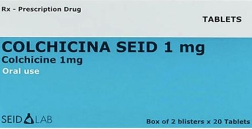 Thuốc Colchicina Seid trị gout. (Ảnh: Website)