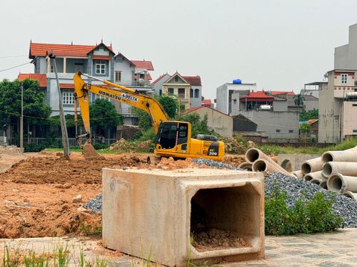 Các dự án đang được xã triển khai nhanh chóng để thúc đẩy phát triển kinh tế. Ảnh: Thanh Hà