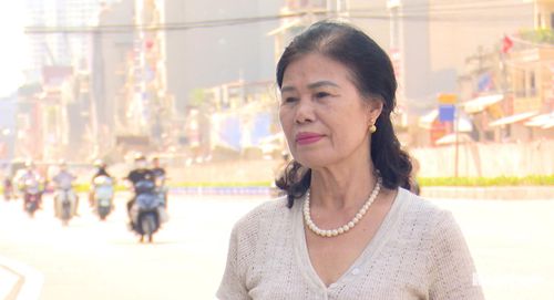 Bà Vũ Thị Bích, 648 đường La Thành, phường Giảng Võ, thành phố Hà Nội. Ảnh: Lại Tấn