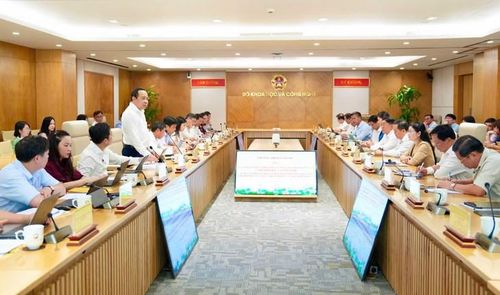 Toàn cảnh buổi làm việc. Ảnh: PV