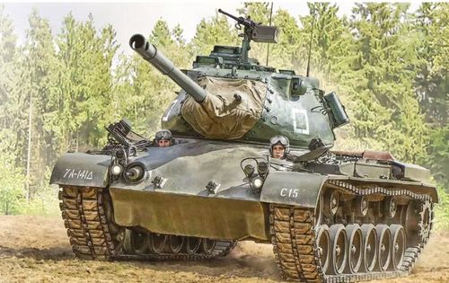 Về động lực, M47 sử dụng động cơ xăng Continental AV-1790 V12 làm mát bằng không khí, công suất 810 mã lực. Động cơ kết hợp với hộp số Allison dạng cross-drive.