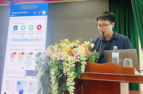 HaNoi Smart Police là một trong những giải pháp chuyển đổi số trọng điểm, góp phần hình thành “cửa ngõ số” kết nối giữa lực lượng Công an với Nhân dân. Ảnh: CSCC