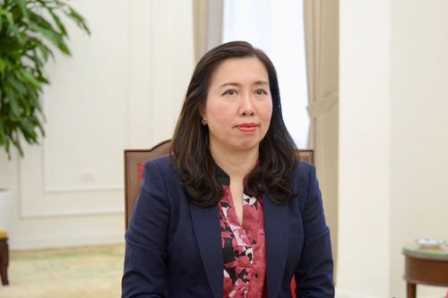 Thứ trưởng Bộ Ngoại giao Lê Thị Thu Hằng. Ảnh: Bộ Ngoại giao.