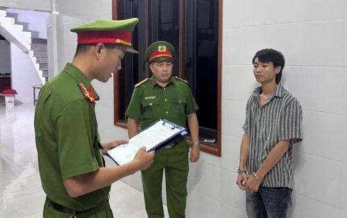 Cơ quan Công an bắt tạm giam đối tượng Tuấn.